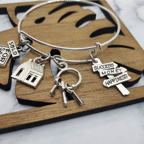 COPY - Real Estate Agent Expandable Charm Bracelet - Picture 7 of 10